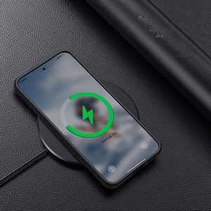 Nillkin CamShield Leather S dėklas telefonui Samsung Galaxy S23+ su kameros dangteliu juodas