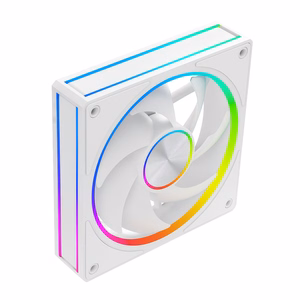 MODECOM VOLCANO LOOP 120 ARGB ventiliatorius baltas
