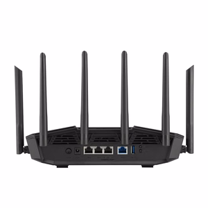 ASUS TUF Gaming BE9400 Wi-Fi 7 (802.11be) Data speed 9400 Mbit/s Ethernet WAN Yes WAN connection type RJ-45 Ethernet LAN Yes 4xLAN ports USB port Yes TUF-BE9400 (Wireless Router)
