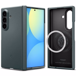 Spigen Air Fit Pro MagSafe dėklas, skirtas „Samsung Galaxy Z Fold 8 Ultra“ – tamsiai žalias