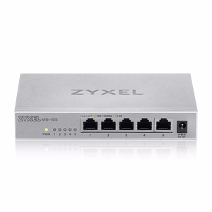 Zyxel XMG-105 Ne-valdomas 2.5G Ethernet (100/1000/2500) Pilka