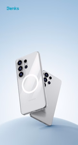 Benks Magnetic Crystal чехол (A050) для Samsung Galaxy S26 Ultra прозрачный