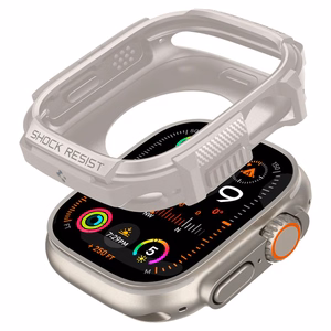 Spigen Rugged Armor dėklas Apple Watch Ultra 1 / 2 (49mm) - smėlio spalvos