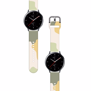 Dirželis Moro Samsung Galaxy Watch 45 / 46 / 47 mm silikoninis apyrankės dirželis - raštas 14