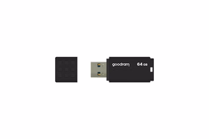 Goodram UME3 USB atmintinė 64 GB USB A tipo 3.0 (3.1 Gen 1) juoda