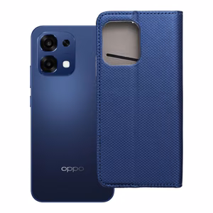 SMART CASE Book dėklas skirtas Oppo Reno A6 PRO 5G - tamsiai mėlynas