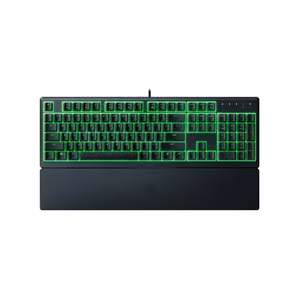 Razer Ornata V3 X – žaidimų klaviatūra, laidinė, US išdėstymas, tylūs membraniniai jungikliai, „Chroma RGB“, juoda