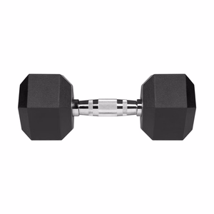 REBEL ACTIVE Hantle żeliwne gumowane 2x10 kg