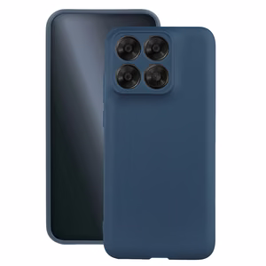 Matinis TPU dėklas Motorola Edge 70 Fusion tamsiai mėlynas