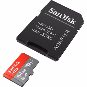 Western Digital SDSQUAB-064G-GN6MA atminties kortelė 64 GB MicroSDXC UHS-I Klasės 10