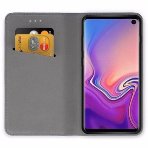 SMART CASE knygos tipo dėklas telefonui SAMSUNG A14 4G / A14 5G auksinis