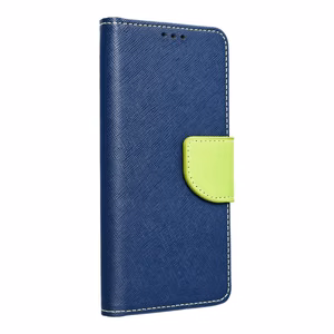 Flip case for Xiaomi Redmi NOTE 13 PRO 4G Fancy Book navy blue / lime