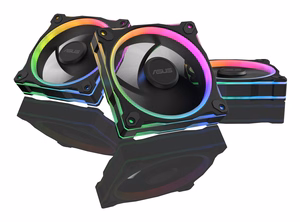 ASUS Prime MR120 ventiliatorius ARGB Reverse juodas 3in1 kompiuterio korpusas 12 cm 3 vnt.