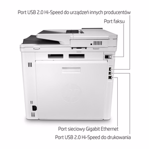 HP Color LaserJet Enterprise M480f – цветное лазерное МФУ с Ethernet (3QA55A)