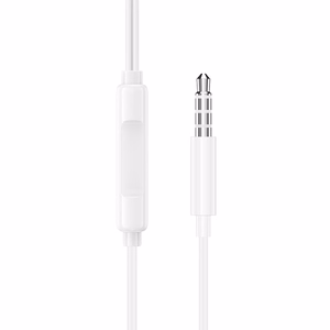 Borofone Earphones BM100 Fuente with microphone white