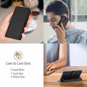 Tech-Protect Wallet Чехол для Xiaomi Redmi Note 15 Pro 5G чёрный