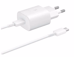 By Samsung Travel adapter (TA800) (with Type-C to Type-C cable), White