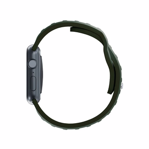 38/40/41/42 mm Dark Green (small) - 3mk Silicone Watch Strap for Apple