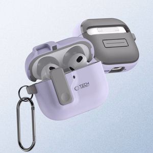 Tech-Protect Slim Hook Чехол для AirPods 4 - фиолетовый