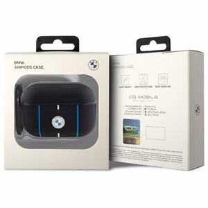 Чехол BMW Color Lines для AirPods Pro 2 - чёрный