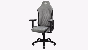 Aerocool Crown AeroSuede Universali kompiuterinių žaidimų kėdė Paminkštinta sėdynė Stone Grey