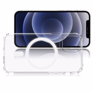 Tel Protect MagSilicone dėklas iPhone 14 Pro skaidrus