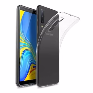 Чехол для Samsung A7 2018 ( A750 ), задняя накладка Ultra Slim 0,5 мм, прозрачная