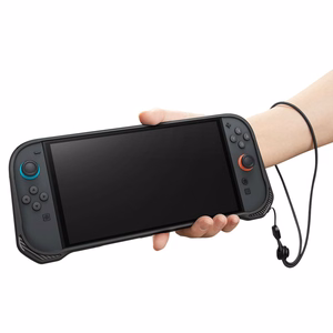 Spigen Rugged Armor dėklas Nintendo Switch 2 – matinis juodas