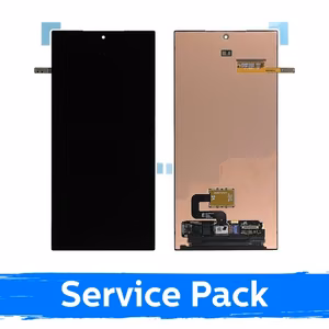 LCD ekranas, suderinamas su Samsung S928 S24 Ultra, juodas (Service Pack) (NF versija)