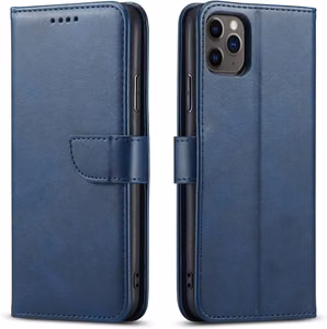 Wallet чехол Apple iPhone 16e/17e синий