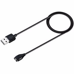 Magnetinis įkroviklis Garmin išmaniesiems laikrodžiams su USB-A - juodas