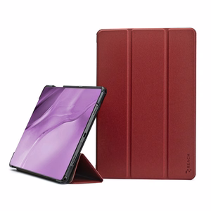 Dėklas Reach Smart Leather Xiaomi Redmi Pad 2 Pro 12.1 tamsiai raudonas
