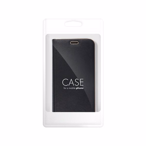 LUNA Book Gold dėklas telefonui SAMSUNG A21s juodas