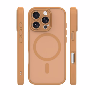 Mag Matt dėklas iPhone 16 Pro 6,3" rudas