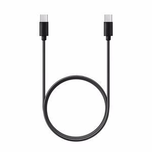 Кабель Type C to Type C PD QC 3A 60W C296 (длинный коннектор 8mm) 1 m чёрный