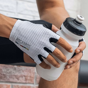 Rockbros TLS004 ROAD TO SKY Short Shock Absorbing Cycling Gloves L - White