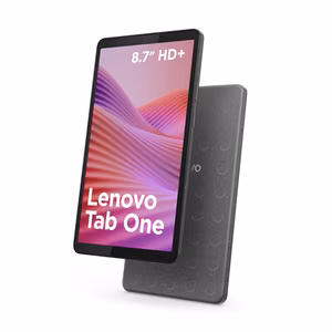 Lenovo Tab One Wi-Fi (w/o power adapter) ZAF00255SE 8.7 " Luna Grey IPS 1340 x 800 pixels MediaTek Helio G85 4 GB Soldered LPDDR4x 64 GB Wi-Fi Front camera 2 MP Rear camera 8 MP Bluetooth 5.3 Android 14 or Later Warranty 24 month(s) USB-A to USB-C
