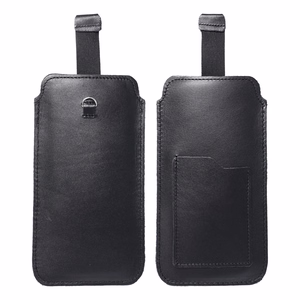 ROYAL - Odinė universali diržo kišenė / juoda - Dydis 2XL+aukštas - SAMSUNG S21 ULTRA / HUAWEI P Smart 2021 / XIAOMI Redmi 12 / OPPO A98 5G