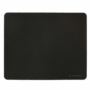 Mousepad 220 x 180 x 2 mm with non-slip rubber underside MP-S-BK black