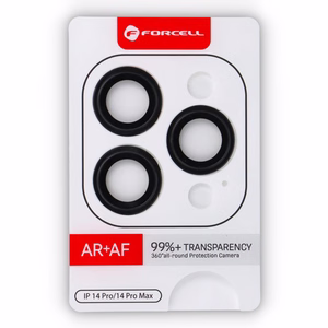 Стекло камеры iPhone 14 Pro / 14 Pro Max Forcell Premium звездный черный