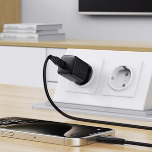 Charger Acefast A118 30W GaN USB-C + USB-C to USB-C cable 1.2m black