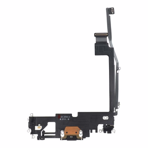 Шлейф зарядки USB для IPHONE 12 Pro max чёрный (pulled)