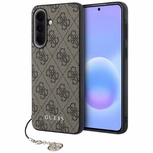 GUESS чехол для Samsung Galaxy A57 GUHCSA57GF4GBR (PU 4G Classic Logo with Charm) коричневый