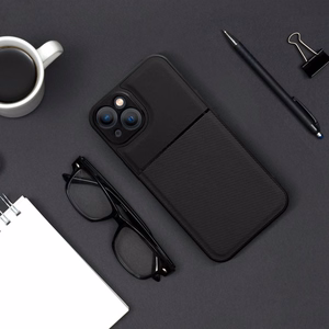 NOBLE dėklas telefonui IPHONE 13 Mini juodas