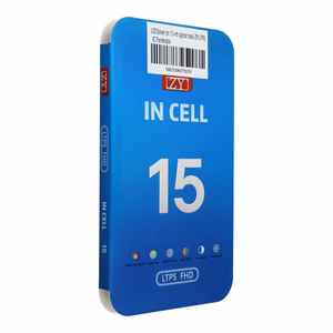 Дисплей iPhone 15 с тачскрином чёрный (ZY-LTPS) IC переносимый
