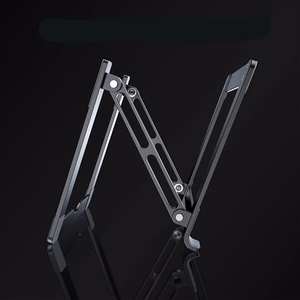Tech-Protect ULS400 universalus sulankstomas stovas nešiojamiesiems kompiuteriams iki 17" - pilkas