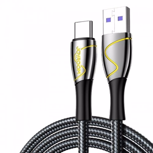 Кабель USB Joyroom "Mermaid Series" чёрный Type-C 120 см (до 5A)