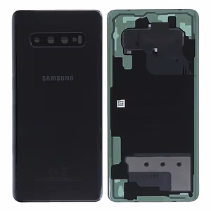 Galinis dangtelis Samsung G975 S10+ (Prism Black) originalus (naudotas, Grade C)