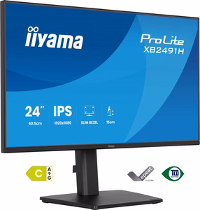iiyama ProLite XB2491H-B1 – computer monitor, 23.8-inch, Full HD 1920×1080, black