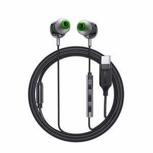 Ausinės Acefast L5 USB-C juodos